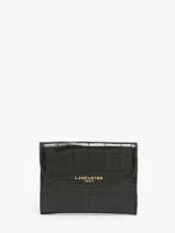 Portefeuille Cuir Lancaster Noir exo 11