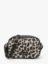 Sac Bandoulire Leopard David jones Noir leopard CM7663