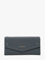 Portefeuille Saffiano David jones Bleu saffiano P164