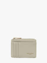 Porte-monnaie Porte-cartes Saffiano David jones Gris saffiano 1