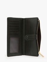 Portefeuille Porte Monnaie David jones Noir lac P162-vue-porte