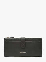 Portefeuille Porte Monnaie David jones Noir lac P162