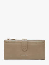 Portefeuille Porte Monnaie David jones Beige lac P162