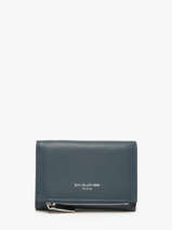 Porte-monnaie Porte-cartes David jones Bleu dune 1