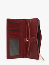 Portefeuille Porte Monnaie David jones Rouge dune 1-vue-porte