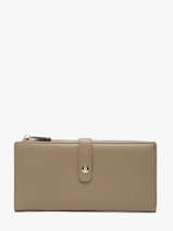 Portefeuille Porte Monnaie David jones Beige dune 1