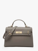 Sac Port Main Saffiano David jones Gris saffiano CM7693A