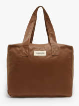 Le Sac Port paule A4 Clestins Waxed Rivedroite Marron waxed CELESWAX