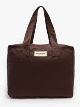 Sac Port paule Waxed Rivedroite Marron waxed CELESWAX