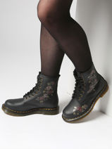 Bottines 1460 En Cuir Dr martens Noir women 32070001-vue-porte