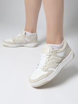 Sneakers En Cuir New balance Blanc boy BB480LBB-vue-porte