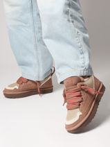 Sneakers Lowmel En Cuir Ugg Marron women 1144032-vue-porte