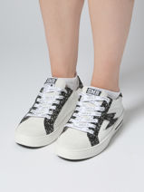 Sneakers Maya Uit Leder Semerdjian Zwart women MAYA-vue-porte