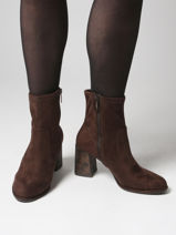 Bottines  Talon Tamaris Marron women 43-vue-porte