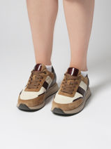 Sneakers En Cuir Gabor Marron women 20-vue-porte