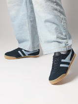 Sneakers Apollo En Cuir Gola Bleu women CLB777-vue-porte