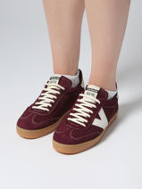 Sneakers Berlin En Cuir Victoria Marron women 1126218-vue-porte