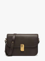 Cross Body Tas Vintage Leder Nat et nin Bruin vintage M