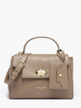 Sac Port Main Mademoiselle Grace Cuir Lancaster Beige mademoiselle grace 102