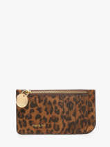Portemonnee Alix Leder Nat et nin Bruin vintage ALIX