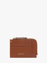 Portemonnee Leder Nat et nin Bruin vintage LANA