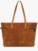 Schoudertas Marceau Leder Nat et nin Bruin vintage MARCEAU