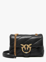 Cross Body Tas Love Bag Puff Pinko Zwart love bag puff A0F2