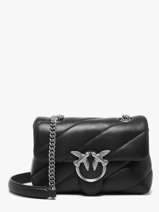 Sac Bandoulire Love Bag Puff  Pinko Noir love bag puff A0F2