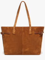 Schoudertas Marceau Leder Nat et nin Bruin vintage MARCEAU