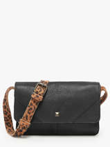 Sac Bandoulire June Cuir Pieces Noir june 17160060
