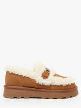 Mocassins En Cuir Nathan baume Marron women 252N8503