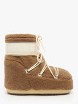 Bottes Icon Low Fleece Moon boot Marron women D1409700