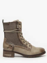Enkellaarsjes Mustang Beige women M0062001