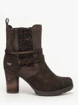 Bottines  Talon Mustang Marron women M0162008