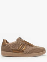 Sneakers En Cuir Gabor Marron women 34