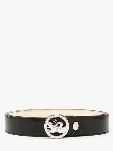 Longchamp Ceinture la mdaille Ceinture Noir