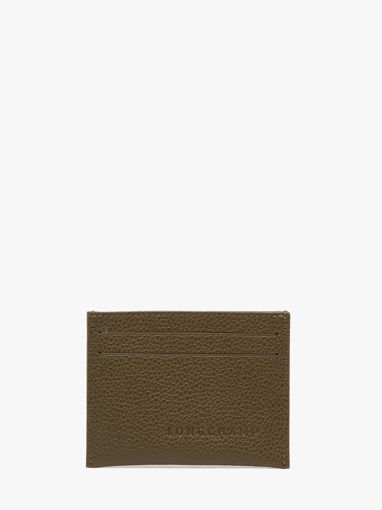 Longchamp Le foulonn� Kredietkaarthouder Bruin