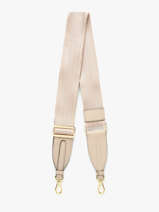Bandouli�re Amovible Bcbg Nylon Et Cuir Lancel Beige bcbg A13978