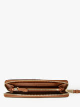 Portefeuille Origami Leder Lancel Bruin origami A13843-vue-porte