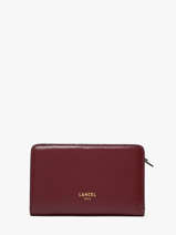 Portefeuille Origami Cuir Lancel Violet origami A13423