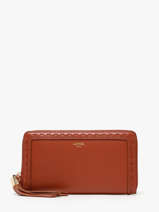 Portefeuille L Premier Flirt Cuir Lancel Rouge premier flirt A10111