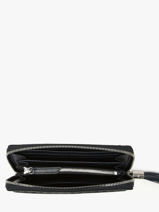 Portefeuille L Premier Flirt Cuir Lancel Bleu premier flirt A10111-vue-porte