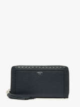 Portefeuille L Premier Flirt Cuir Lancel Bleu premier flirt A10111