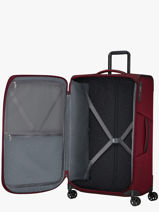 Valise Souple Respark Samsonite Violet respark KJ3007-vue-porte