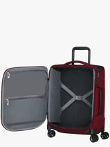 Valise Cabine Samsonite Violet respark KJ3004-vue-porte