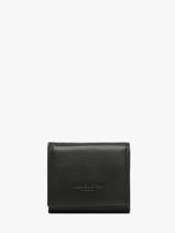 Porte-monnaie Cuir Lancaster Noir soft vintage homme 120-10