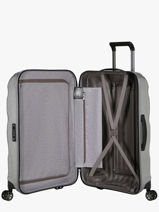 Harde Reiskoffer C-lite Samsonite Zilver c-lite 141369-vue-porte