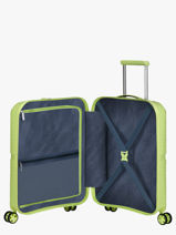 Valise Cabine Airconic American tourister Vert airconic 88G001-vue-porte