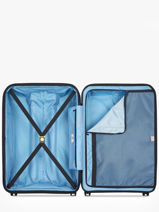 Valise Rigide Extensible Lutece Delsey Bleu lutece 3802821-vue-porte