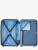 Valise Rigide Extensible Lutece Delsey Bleu lutece 3802821-vue-porte